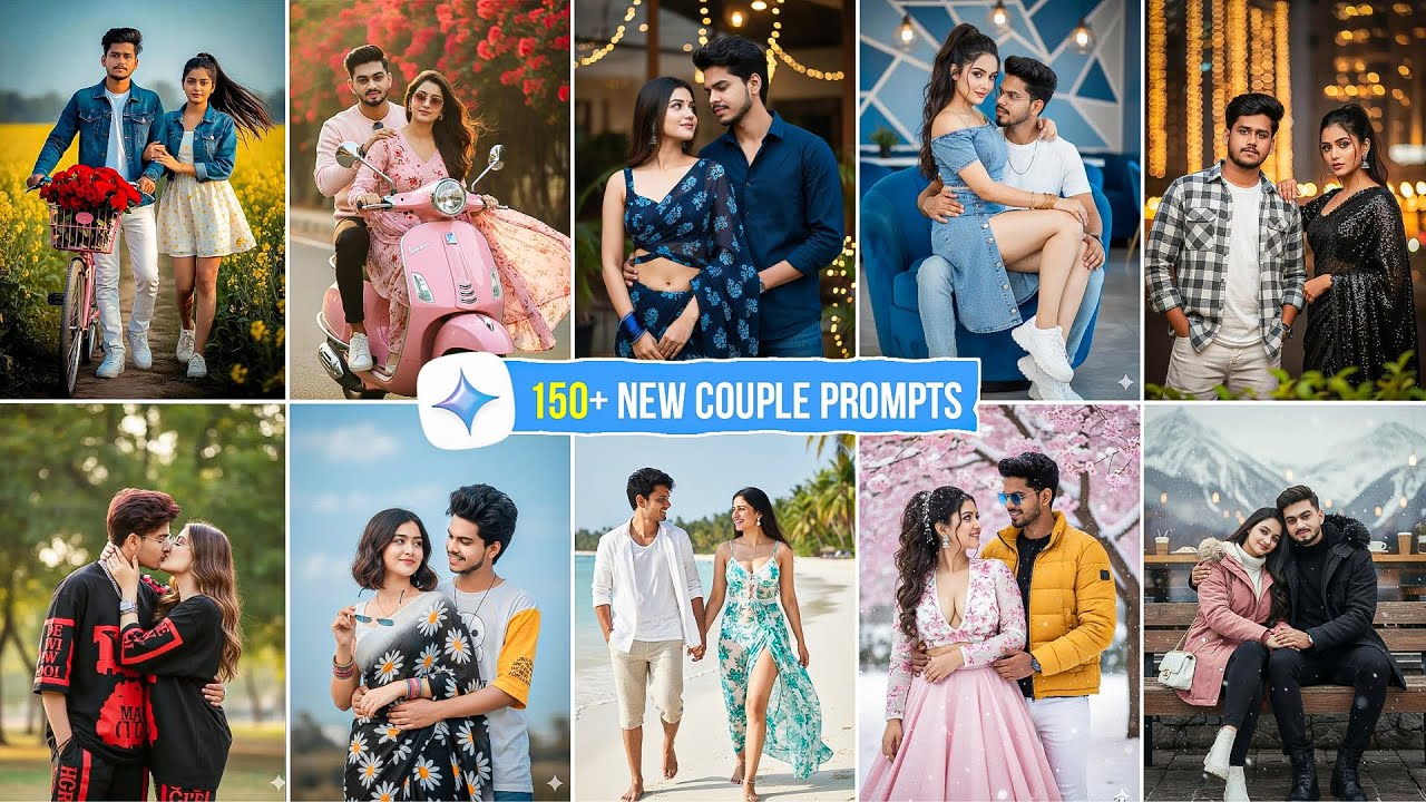 155 New Couple Photo Editing Gemini Prompts