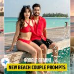 Trending AI Beach Couple Photo Editing Prompts