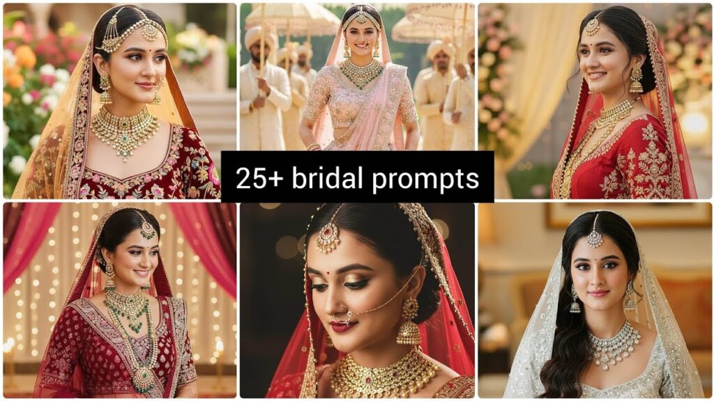 New Trending Bridal Gemini AI Photo Editing Prompts